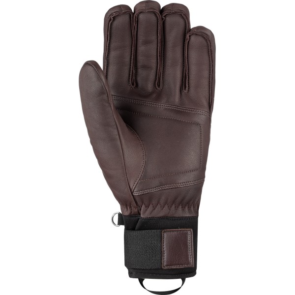 REUSCH HIGHLAND R-TEX® XT DK. BROWN moške smučarske rokavice so izdelane posebej za top smučarje. Ta stil rokavic iz polnega usnja je odobren za uporabo v neobljudenih smučarskih območjih
