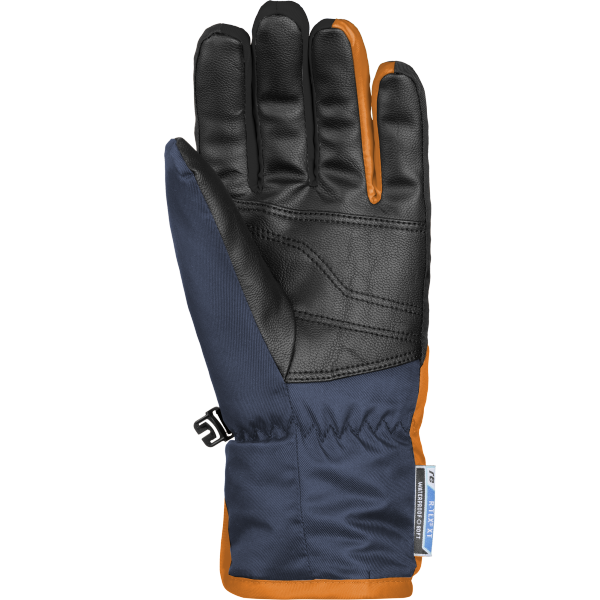 Te otroške smučarske rokavice REUSCH DARIO R-TEX® XT v športnem dizajnu z tesnim manšetom in ježkom za pritrditev zagotavljajo popolno vodoodpornost in udobno toplino.