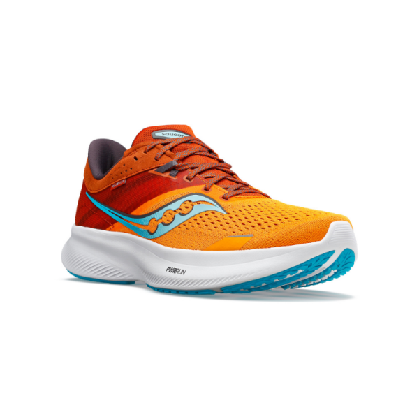 Novi Saucony Ride 16 je ključ do dobrega teka, ne glede na vaš tempo. Prednost daje udobju, saj je bolj blažen na najbolj izpostavljenih mestih, podporo pa daje tam, kjer jo potrebujete.