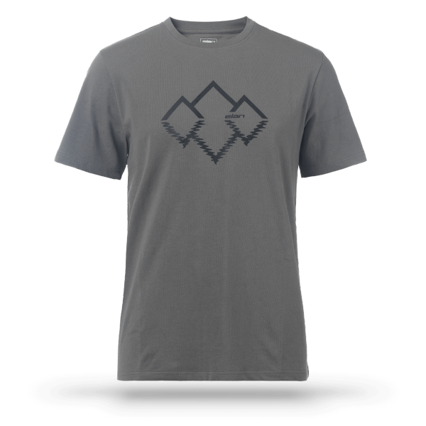 Moška majica ELAN T-SHIRT AGT GREY