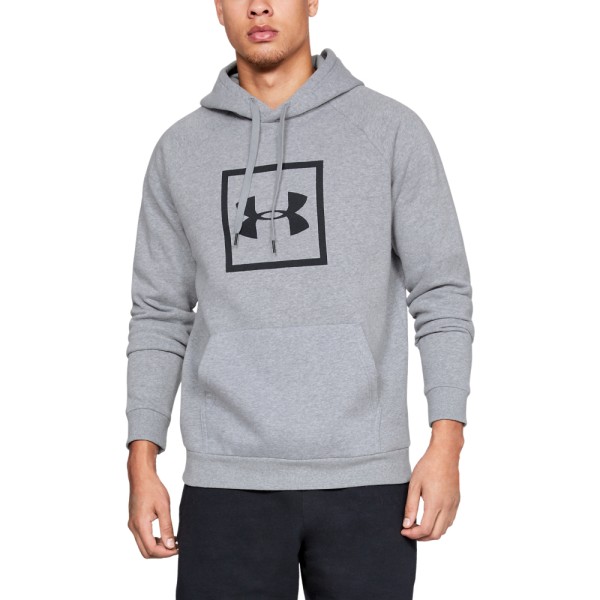 Moški pulover UA RIVAL FLEECE LOGO HOODIE