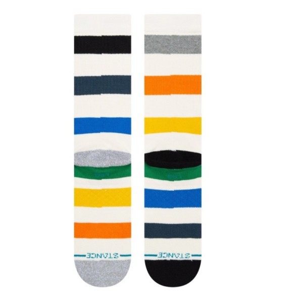 Nogavice STANCE CREW AMISTAD OFF WHITE 