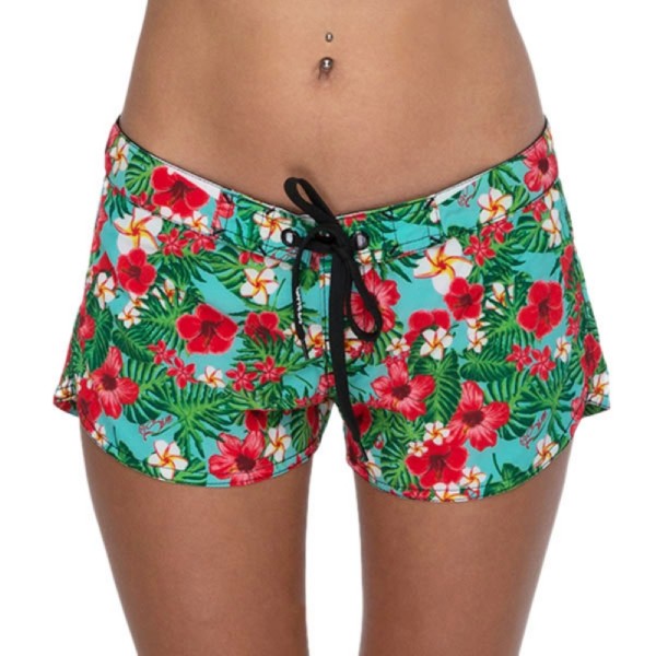 Ženske kopalne hlače SLAM69 4WS-TROPICAL FLOWER 