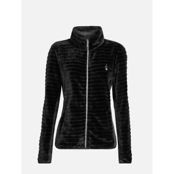 Ženska flis jopica AULP VERKO združuje toplino, mehkobo in moden videz. Idealna za šport, prosti čas ali vsakodnevno udobje v hladnih dneh.