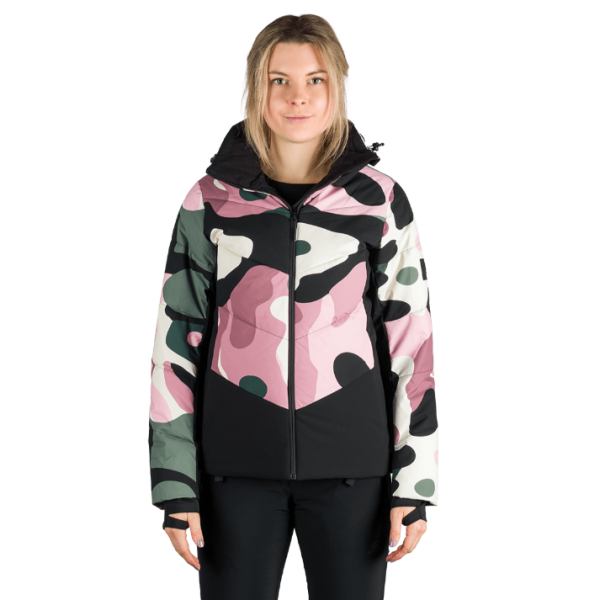 Odkrij NORTHFINDER KAYLEIGH – žensko smučarsko jakno z membrano 10.000 mm, toplo izolacijo in elegantnim videzom. Idealna za smučanje in zimske dni.