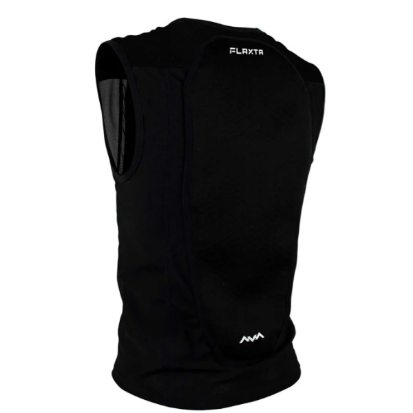 Ženska zaščita za hrbet FLAXTA BEHOLD združuje varnost, udobje in fleksibilnost. Zračna, lahka in certificirana po EN 1621-2. Idealna za smučanje in deskanje.