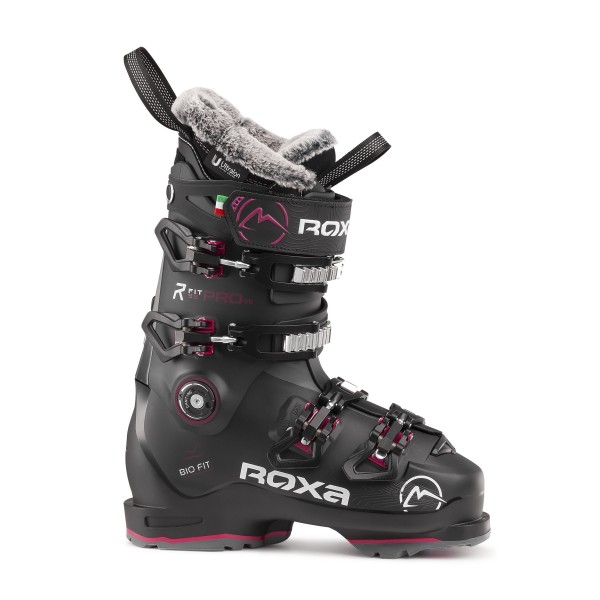 ROXA R/Fit Pro W 95 je ženski specifični smučarski čevelj, namenjen srednijm in naprednim smučarkam na vseh terenih, ki iščejo visoke zmogljivosti in nadzor za smučanje povsod na smučišču.