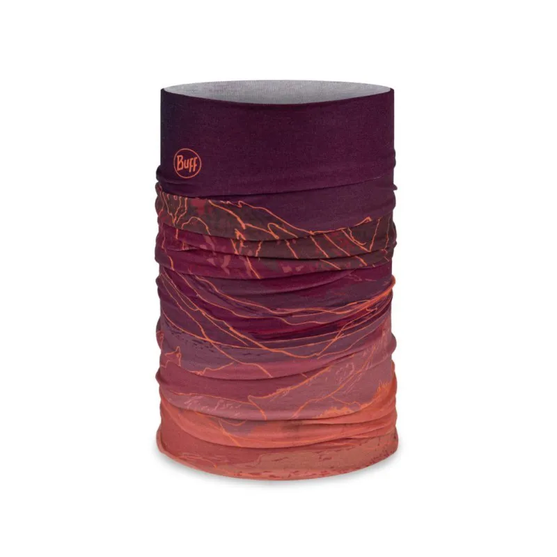 Topla, raztegljiva in večnamenska BUFF® tuba Unal Garnet za zaščito pred soncem, vetrom in mrazom. Idealna za tek, smučanje, pohodništvo in outdoor aktivnosti.