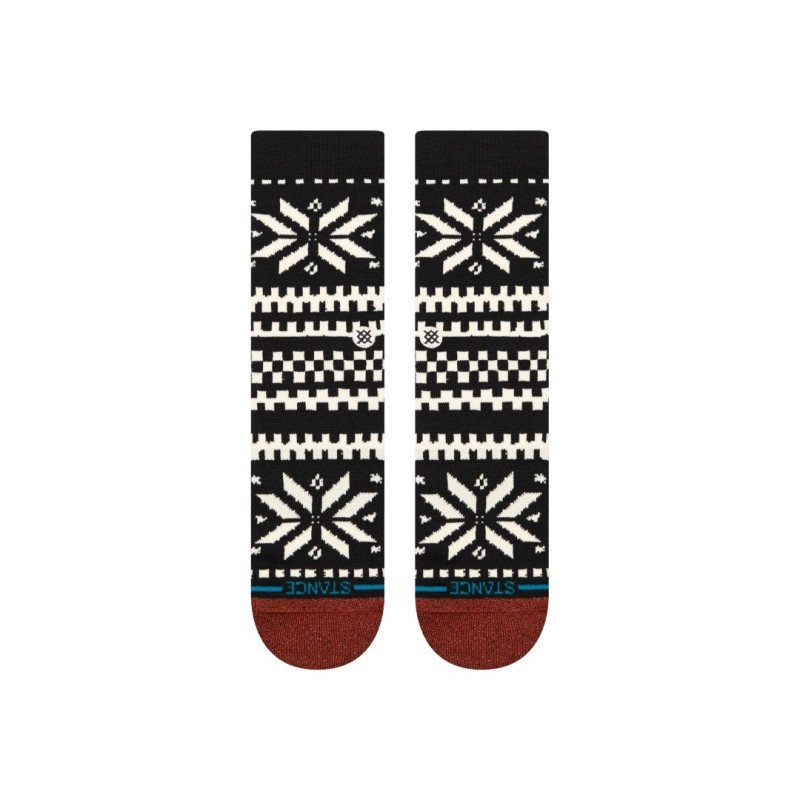 Noavice STANCE FLAKE BLACK M CREW MED