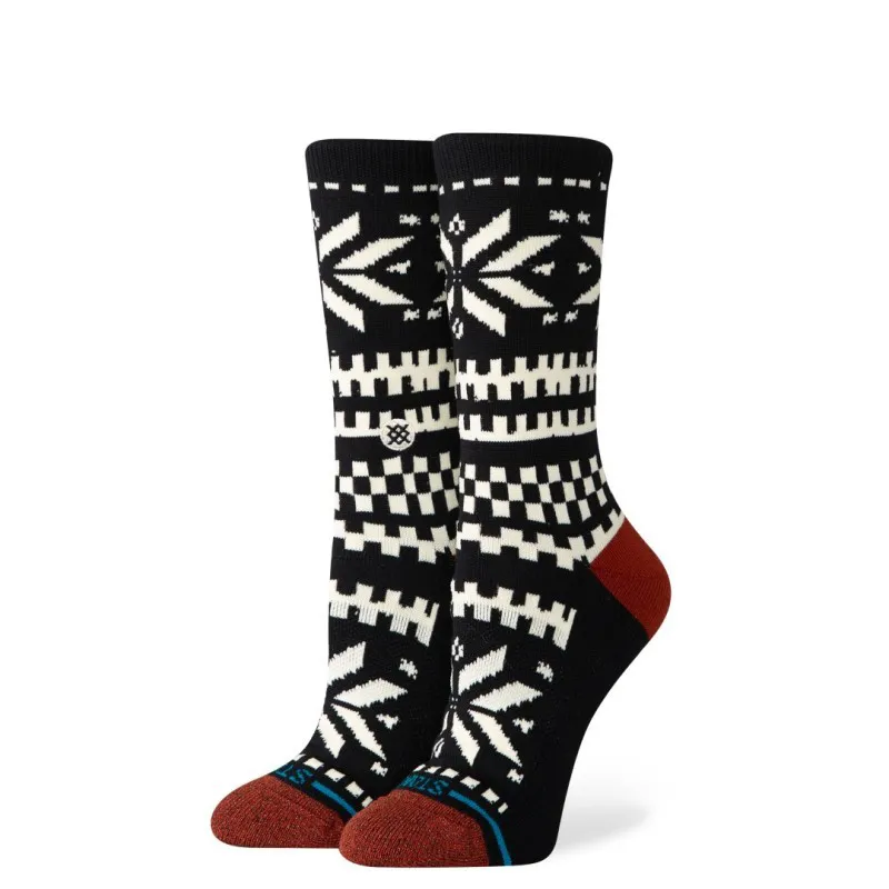 Nogavice STANCE FLAKE BLACK M CREW MED