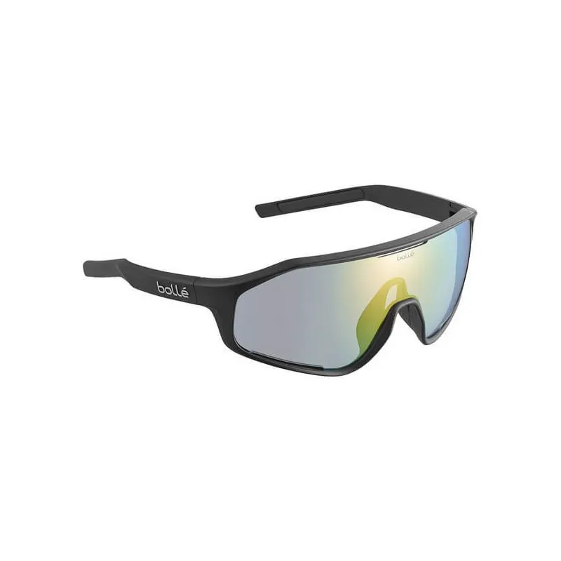 The BOLLE SHIFTER sunglasses, inspired by the famous Bollé CHRONOSHIELD model, are equipped with simple yet innovative features for enjoying your ride. The BOLLE SHIFTER sunglasses have become the choice of professional cyclists from Bollé.