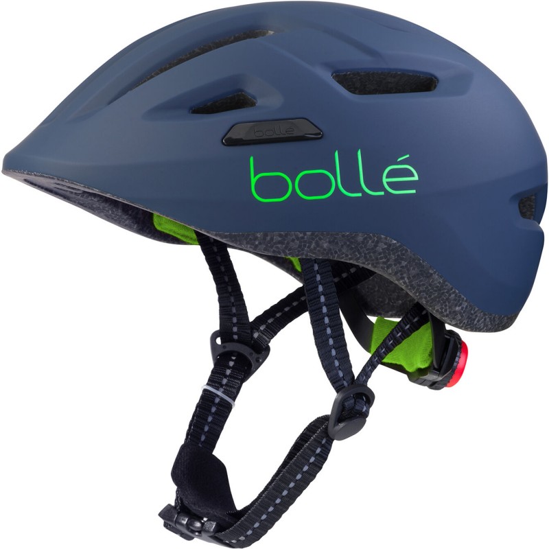 Bolle Stance JR, ki ga navdihuje različica za odrasle, ima tudi nabor uporabnih funkcij za otroke. Odsevna nalepka na hrbtni strani in na traku, integrirana mreža za zaščito pred napadi hroščev.