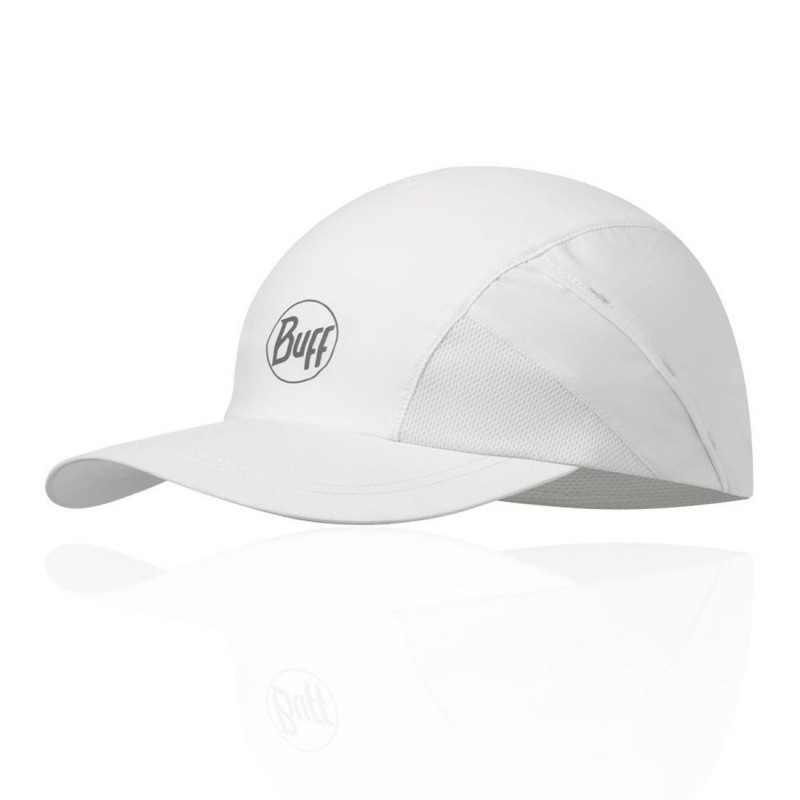 Kapa s šiltom BUFF PRO RUN CAP R-SOLID WHITE