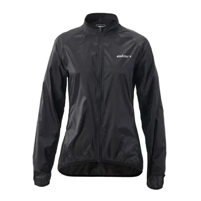 Ženska kolesarska jakna ELAN BIKE BLACK W
