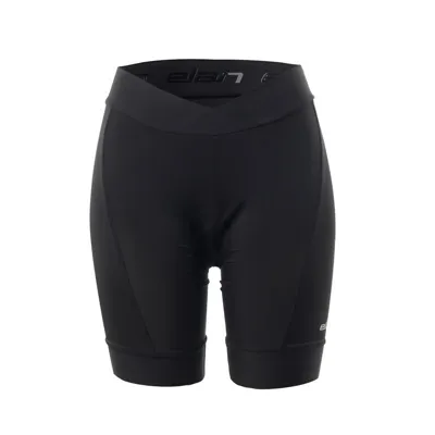 Ženske kolesarske hlače ELAN BIKE BLACK W