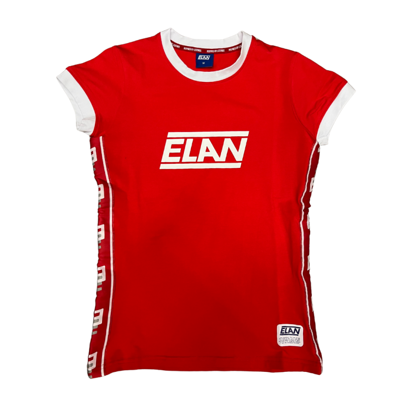 Ženska majica ELAN W T-SHIRT RETRO RED