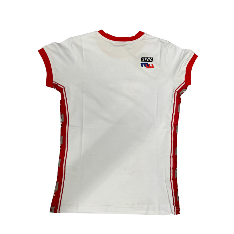 Ženska majica ELAN T-SHIRT RETRO WHITE