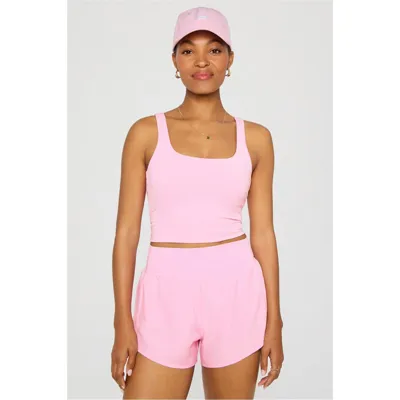 Ženska športna majica FABLETICS PURELUXE BUILT-IN BRA TANK 2 in 1