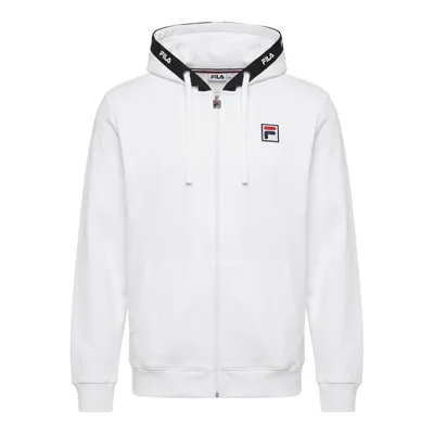 Men's Vest FILA SMU SWEATJACKET BENNY WHITE
