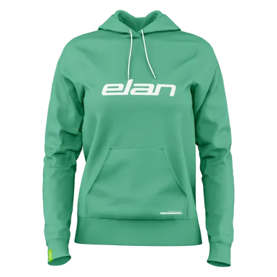 Ženski pulover HOODIE MINT ELAN LOGO