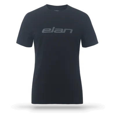 Unisex majica ELAN T-SHIRT LSTY LOGO BLACK