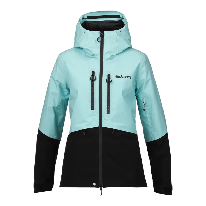 Women's Ski Jacket ELAN ROGLA MINT