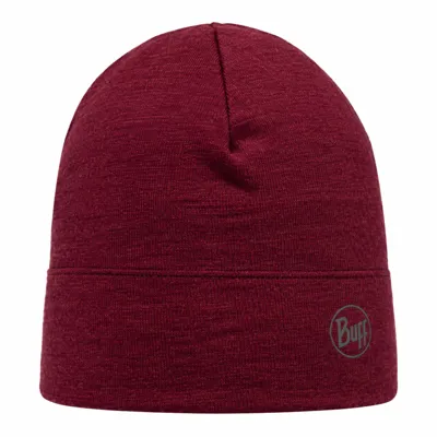 BUFF® MERINO MIDWEIGHT BEANIE MELANGE TIBETAN RED