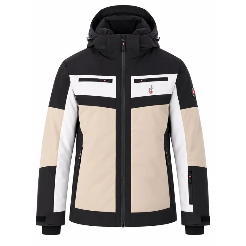 Men's ski jacket AULP SHANE TAUPE