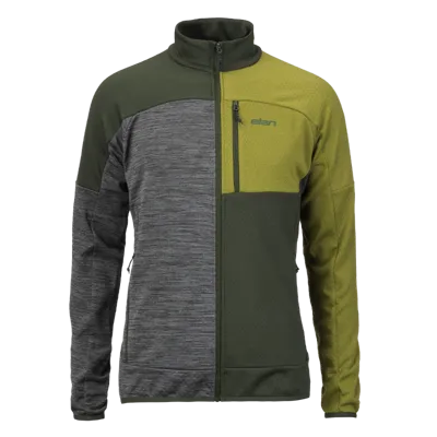 Moška flis jopica ELAN JACKET DGREEN M