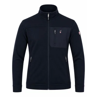 Men's midlayer AULP ENEKO BLACK