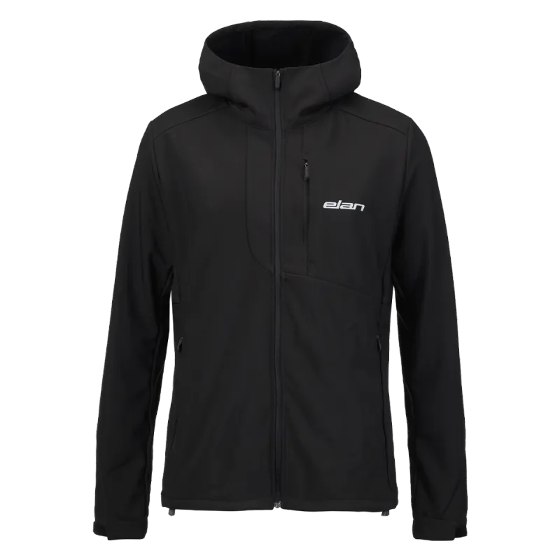 Softshell jakna Elan je zasnovana za dinamične aktivnosti in spremenljivo vreme. Izdelana iz raztegljive tkanine, nudi svobodo gibanja in udobje. Kapuca ščiti pred vremenskimi vplivi, medtem ko nastavljive manšete omogočajo prilagodljivo prileganje.