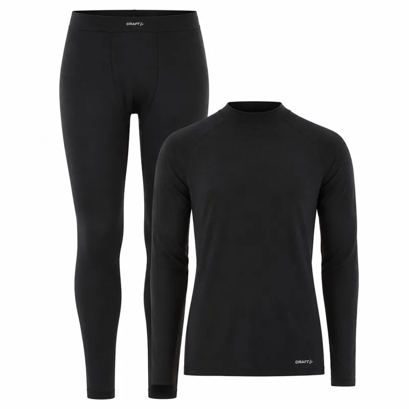 Men's underwear CRAFT CORE THERMAL BASELAYER SET 2 BLACK
