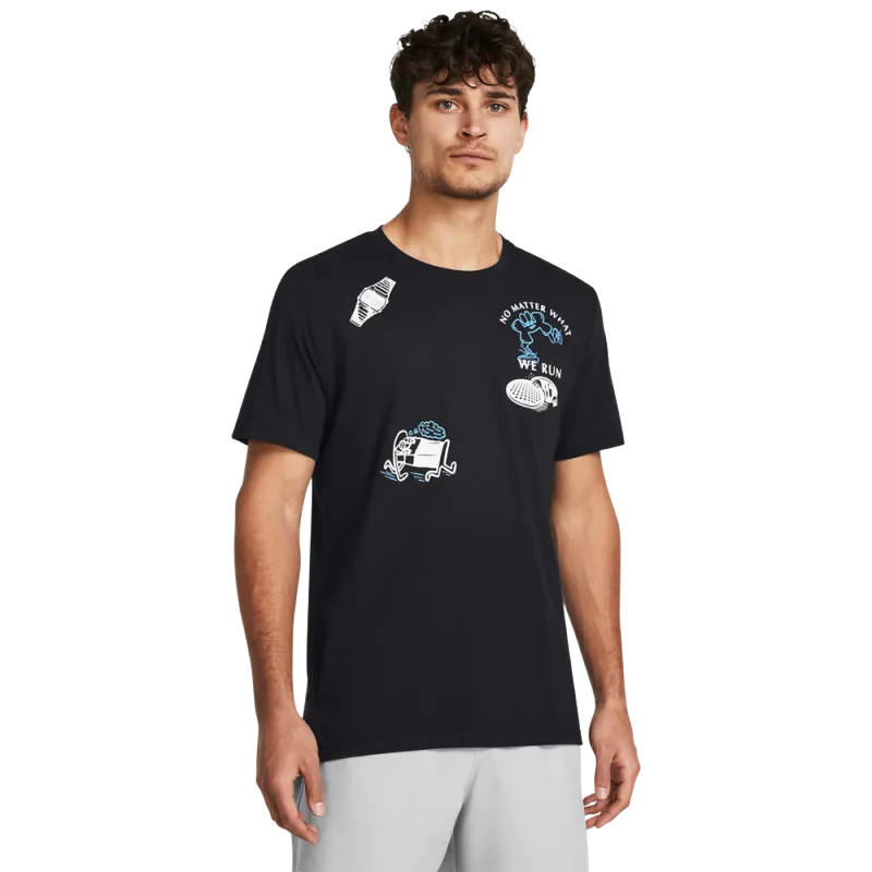 
Moška majica Under Armour We Run Short Sleeve je idealna izbira za tekače, ki iščejo udobje in zmogljivost. Izdelana iz lahkega in hitro sušečega materiala, učinkovito odvaja znoj ter ohranja telo suho med aktivnostmi.