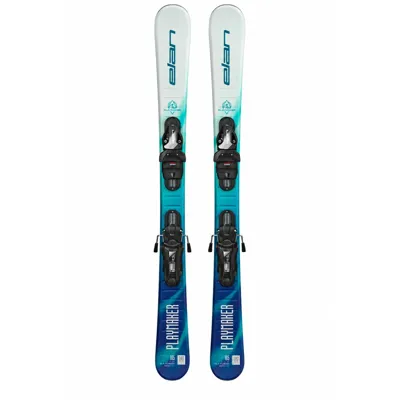 Childrens ski ELAN PLAYMAKER U-FLEX with bindings EL 4.5 GW