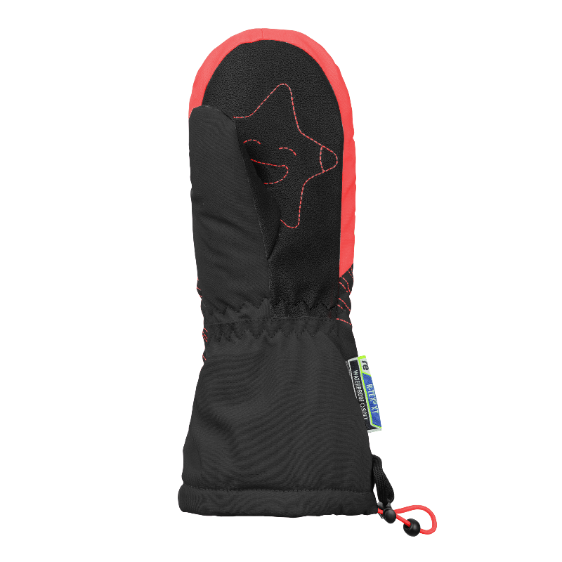 Otroške smučarske rokavice REUSCH MAXI R-TEX® XT MITTEN ČRNE/RDEČE