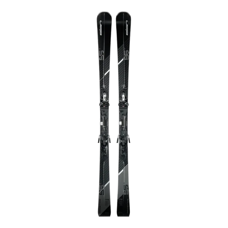 Smuči Elan Primetime 55  Black Edition (25/26) prinašajo širšo platformo, dvojno plast titanala in UD Carbon za vrhunski oprijem, moč in stabilnost. Izdelane za zahtevne smučarje, ki cenijo eleganco in zmogljivost.