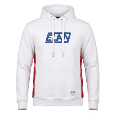 Ženski pulover ELAN RETRO HOODIE WHITE