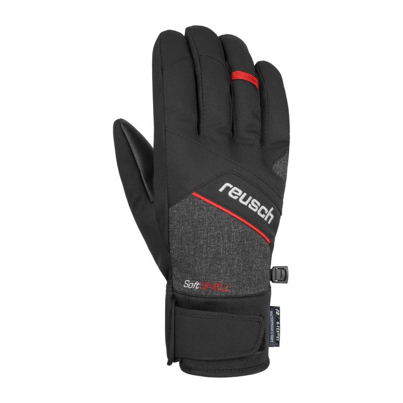 ROKAVICE REUSCH LUKE R-TEX XT BK/BK MEL./RED