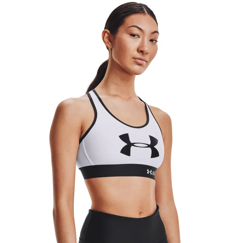 Women's Sports Bra UA ARMOUR MID KEYHOLE GRAPHIC