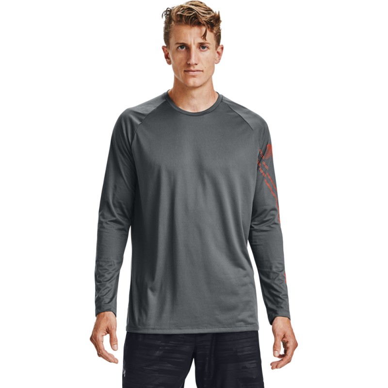 UA GRADIENT LOGO TECH LS