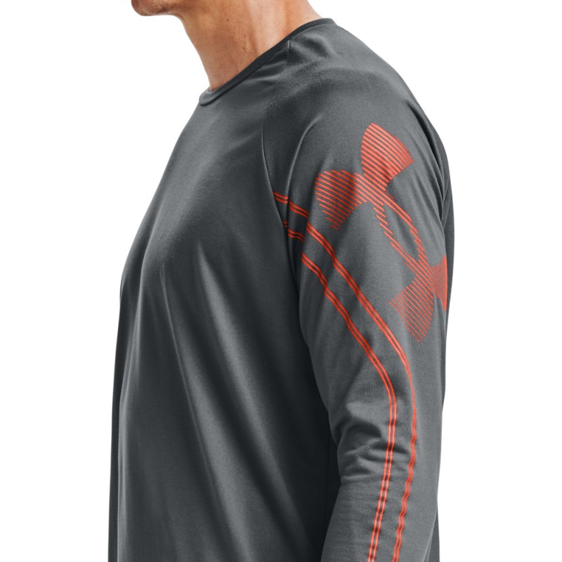 UA GRADIENT LOGO TECH LS