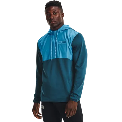 Moški pulover UA AF STORM 1/2 ZIP HOODIE