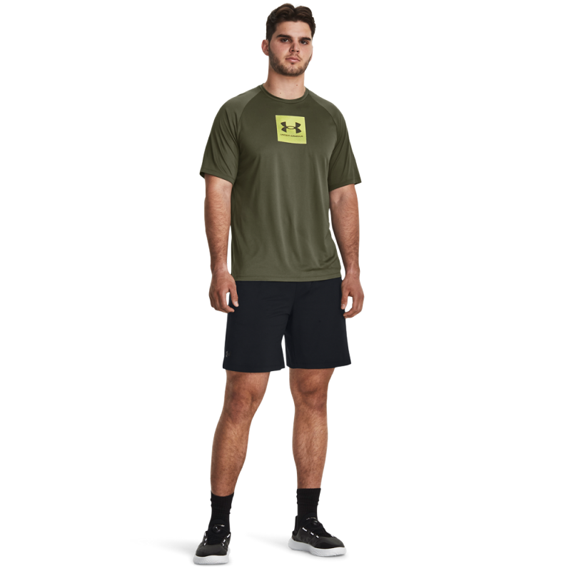 Moška športna majica UNDER ARMOUR TECH PRT FILL SS