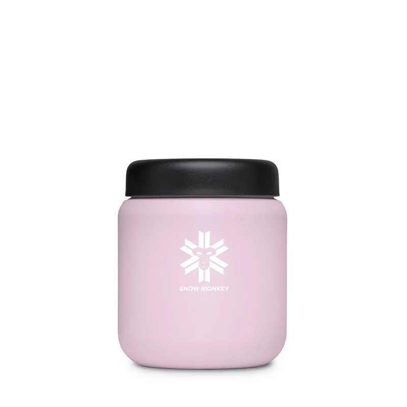 Termo posoda SNOWMONKEY Foodie Maxi 700 ml v barvi lila za tople in sveže obroke na poti.