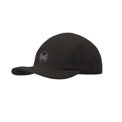 Športna kapa BUFF® 5 PANEL GO CAP SOLID BLACK