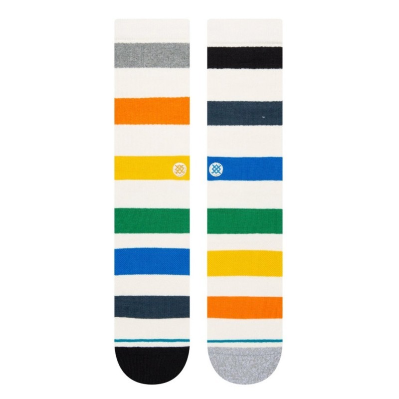 Nogavice STANCE CREW AMISTAD OFF WHITE 