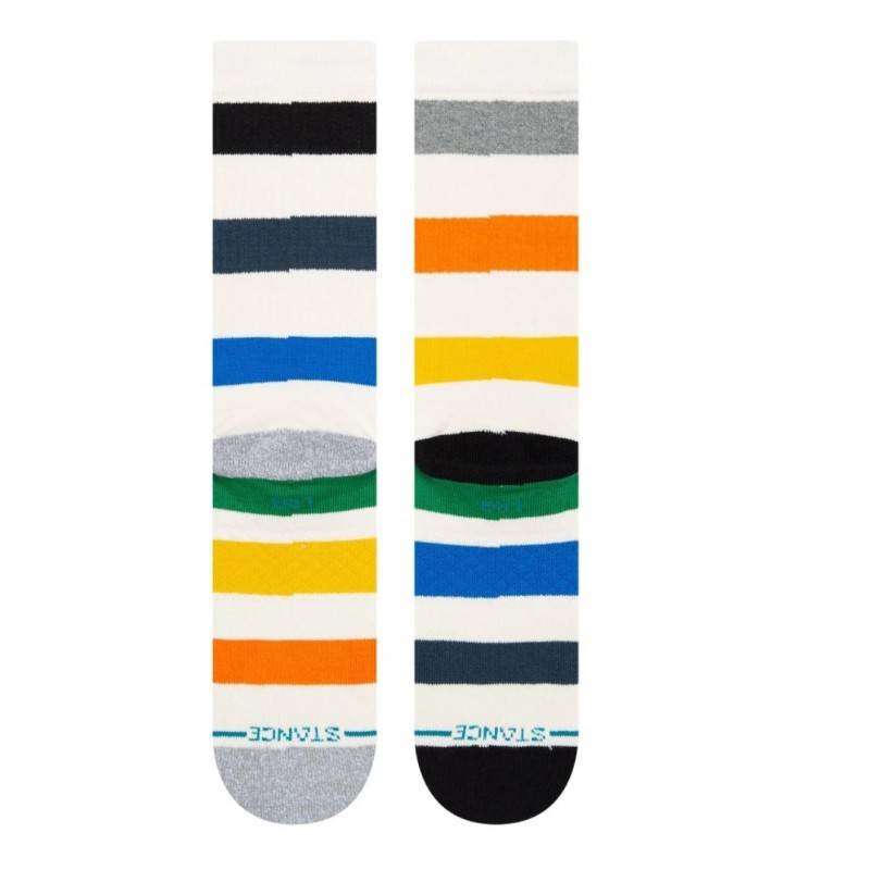 Nogavice STANCE CREW AMISTAD OFF WHITE 
