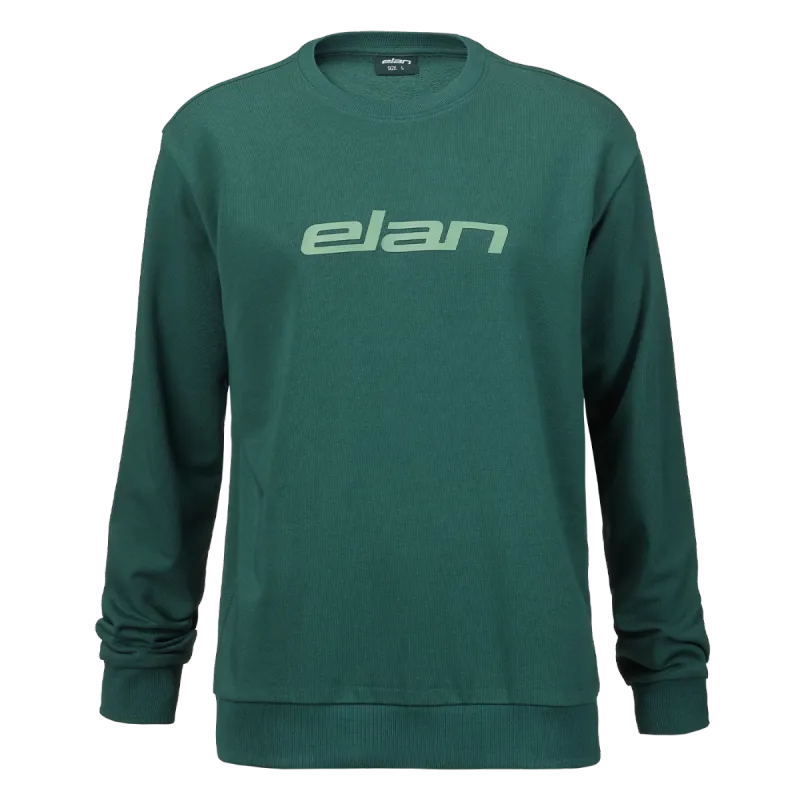 Moški pulover ELAN LOGO PGREEN M