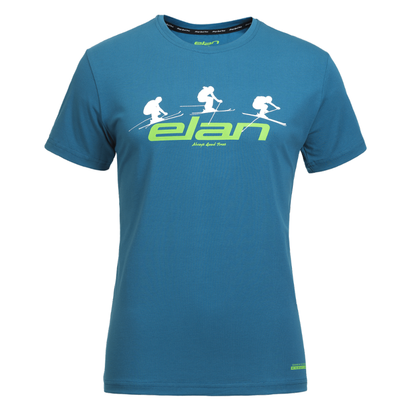Otroška športna majica ELAN T-SHIRT ACE modre barve s kratkimi rokavi je vrhunski kos oblačila, ki združuje udobje, slog in funkcionalnost. Ta majica je popolna izbira za vse ljubitelje športa in aktivnega življenjskega sloga.