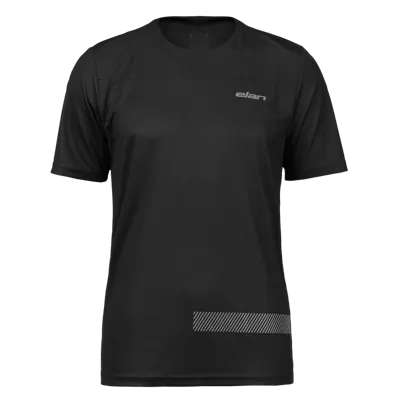Moška kolesarska majica T-SHIRT ELAN BIKE BLACK M